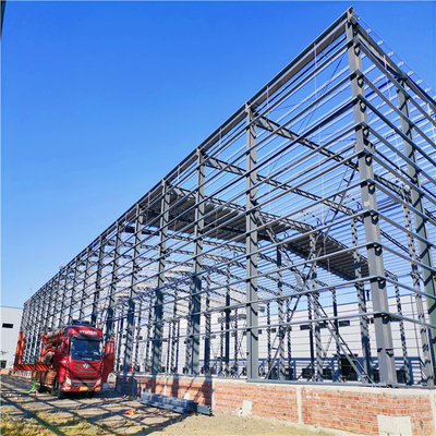 20000 Square Meter Prefabricated Steel Structure Warehouse For Manufacture