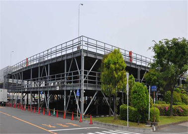 Προκατασκευασμένη διώροφη δομή χώρων στάθμευσης, ελαφριά κατασκευή γκαράζ χώρων στάθμευσης χάλυβα