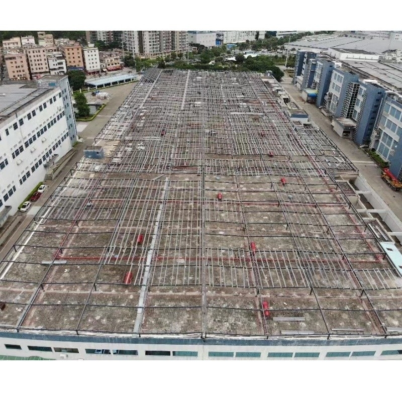 Σχέδιο φωτοβολταϊκής ενέργειας μακράς διάρκειας, τύπου γέφυρας, με σχήμα Χ χάλυβα