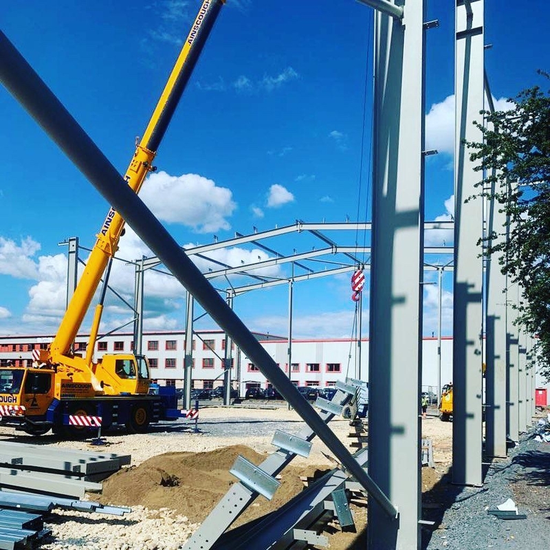 Καλή αντοχή στη φωτιά Προετοιμασμένα εργοστάσια H Εργοστάσιο χάλυβα Χάλυβα βαρέος εργοστάσιο χάλυβα
