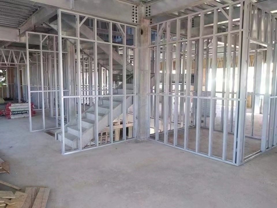 Ηχομονωτική οροφή Villa Πολυώροφη φωτεινή χάλυβα οίκος για νοσοκομείο
