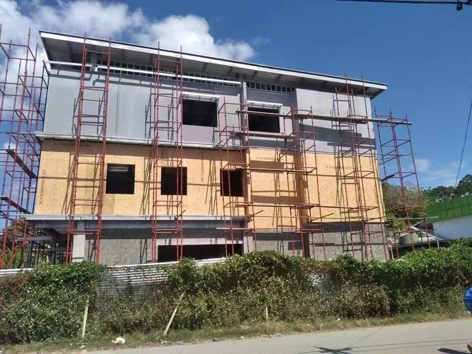 Ηχομονωτική οροφή Villa Πολυώροφη φωτεινή χάλυβα οίκος για νοσοκομείο